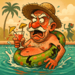 🏊‍♂️💥Ein Tag im Pool – Opa, das Wasser und der feuchte Absturz der Träume