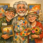 🖼️ Kunstausstellung zu Ende – Geschäft und Herz zufrieden