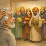 Opa, die Heiligen Drei Könige