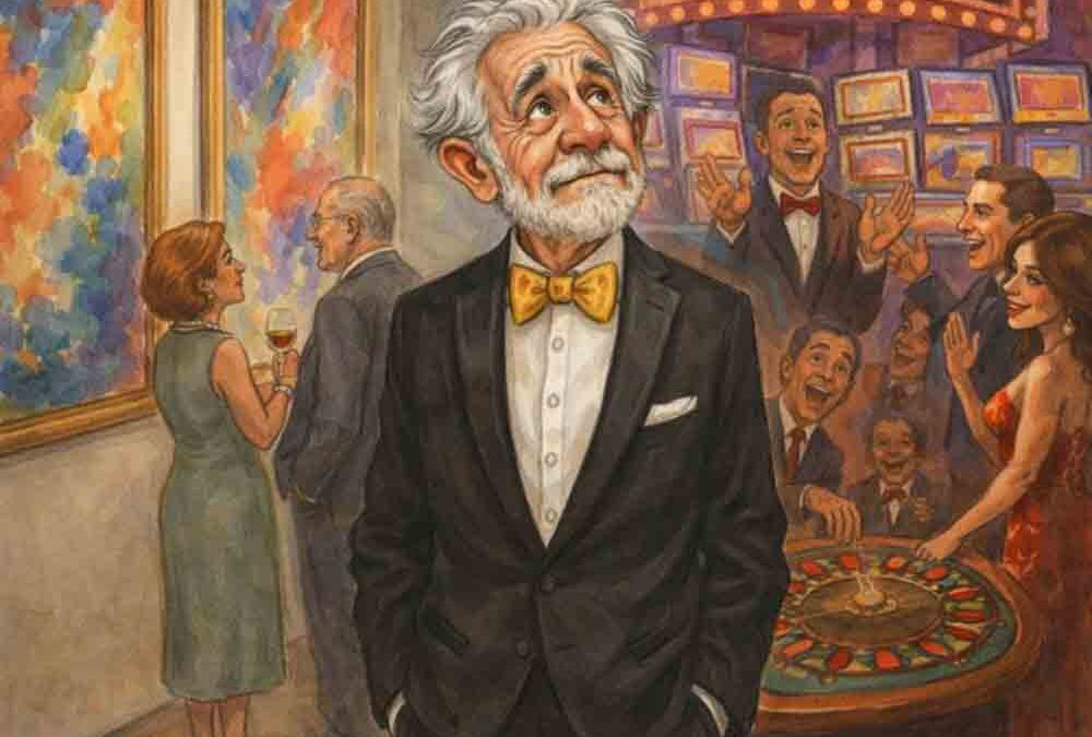 Opa zwischen Kunst und Roulette