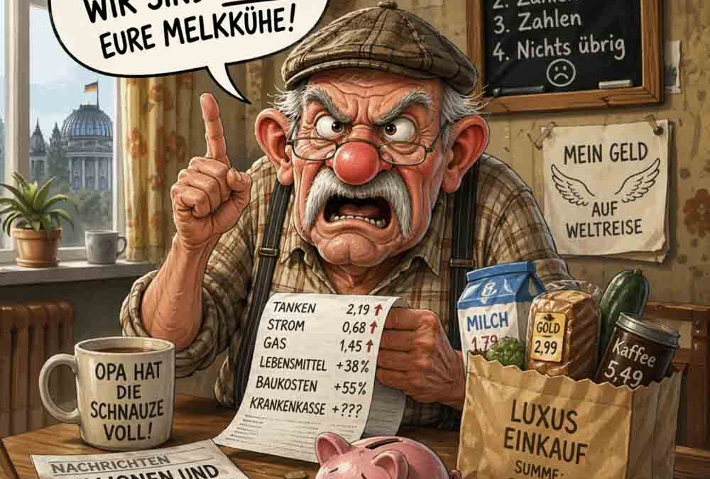 🧓 Opa Karl eskaliert: Willkommen im Premium-Abo „Überleben“