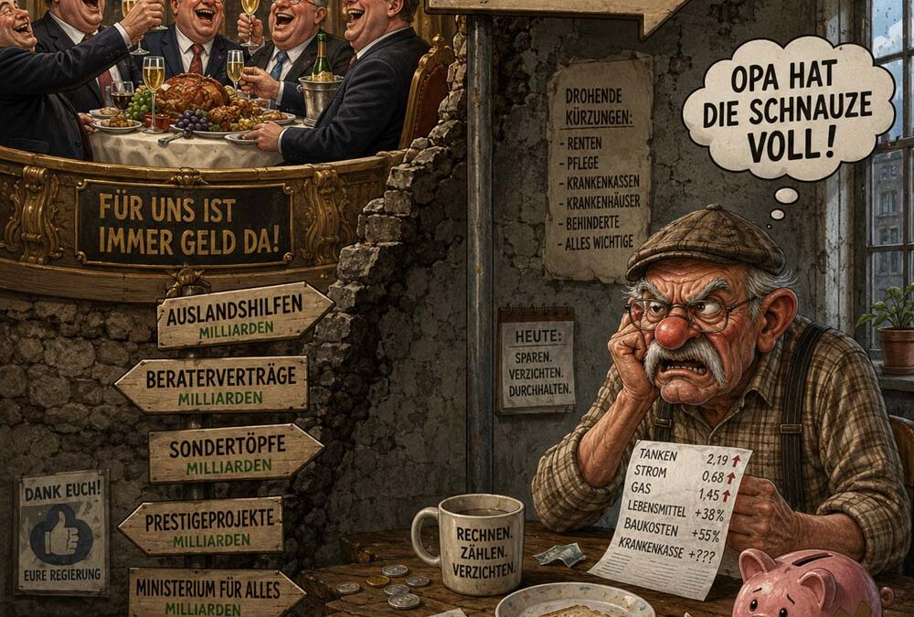 Opa hat die Schnauze voll!