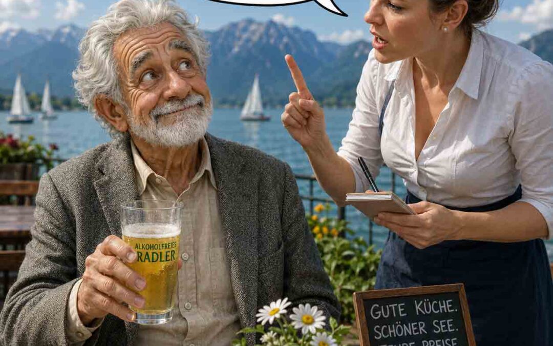 Katastrophe am Chiemsee: Opa bestellt ein alkoholfreies Radler